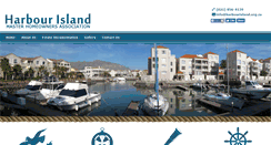 Desktop Screenshot of harbourisland.org.za
