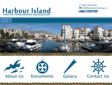 Tablet Screenshot of harbourisland.org.za